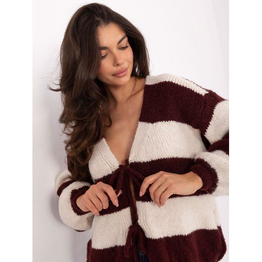Sweter-MI-SW-0109.79-bordowy