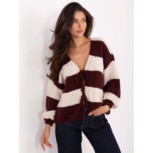 Sweter-MI-SW-0109.79-bordowy 2