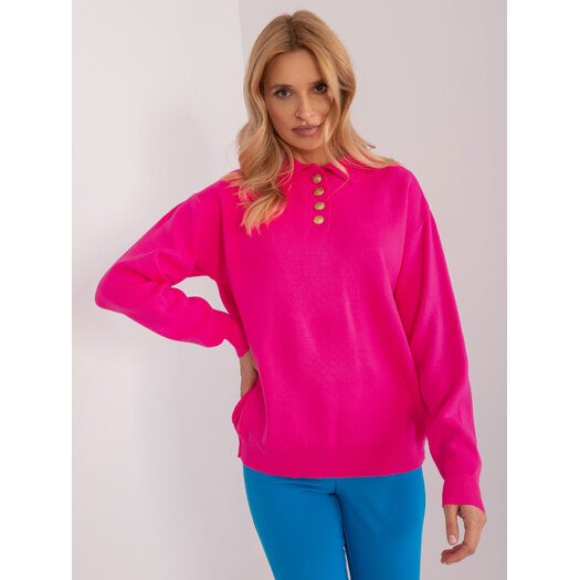 Megztinis-BA-SW-1493.43-fluo rožinis
