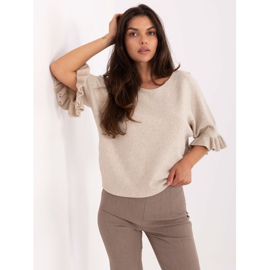 Sweter-IT-SW-99244.65-beżowy 2