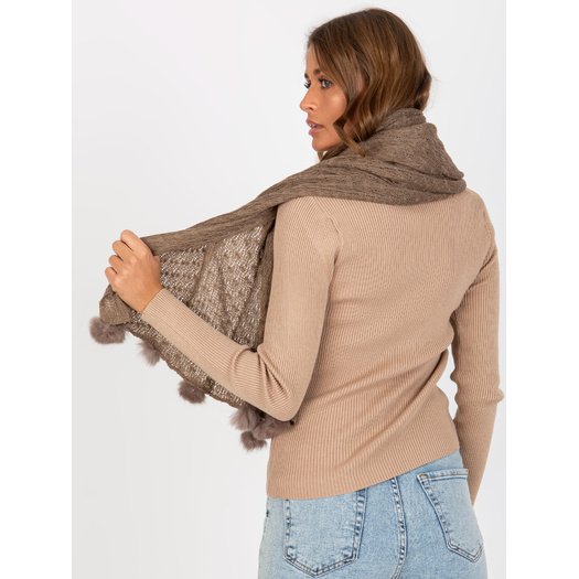 Szalik-AT-SZ-E-318.57P-brązowy 2