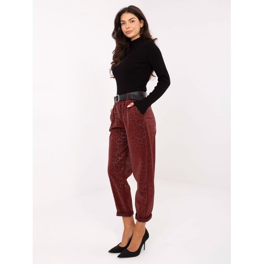 Spodnie-IT-SP-242976.29P-bordowy 1