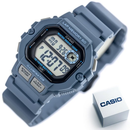 ZEGAREK MĘSKI CASIO Sports WS-1400H-2A + BOX (zd271b) 9