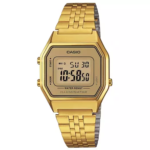 Laikrodis moterims CASIO VINTAGE LA680WGA-9D + BOX