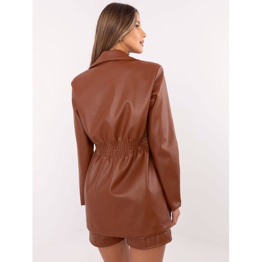 Marynarka-DHJ-MA-A8683.37-brązowy 2