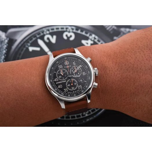 ZEGAREK MĘSKI TIMEX Expedition Field Chronograph 43mm TW4B26700 + BOX