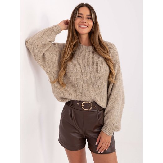 Sweter-MI-SW-1909.21-beżowy 2