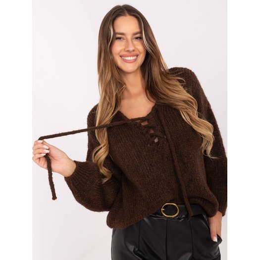 Sweter-MI-SW-0919.18-brązowy