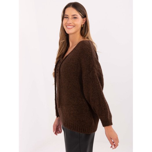 Sweter-MI-SW-0919.18-brązowy 3