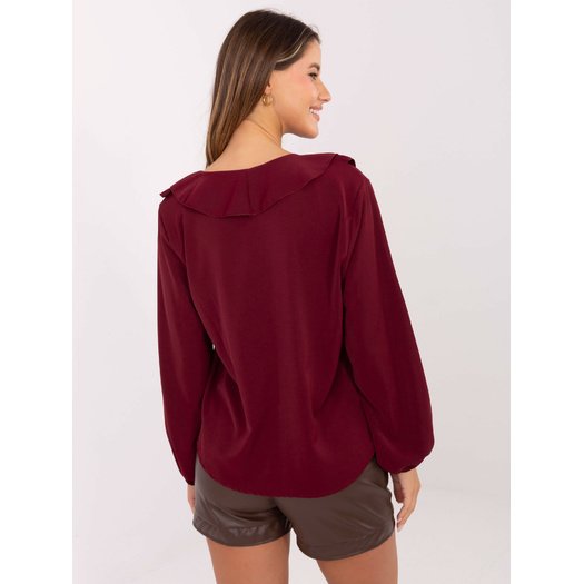 Bluzka-MI-BZ-3261.23-bordowy 3