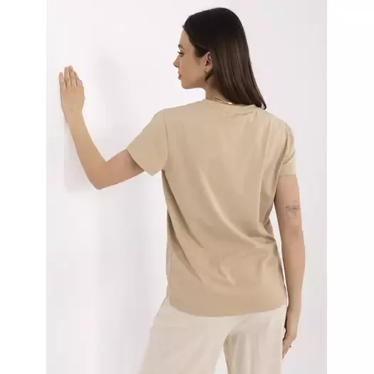 T-shirt-CLM-TS-1640.87-beżowy