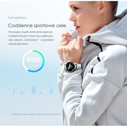 SMARTWATCH G. Rossi SW017-8 silver/white (sg011b) 15