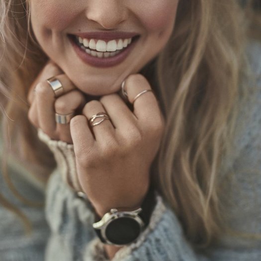 SMARTWATCH G. Rossi SW017-8 silver/white (sg011b) 18