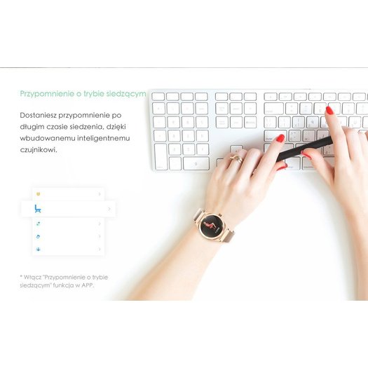 SMARTWATCH G. Rossi SW017-8 silver/white (sg011b) 6