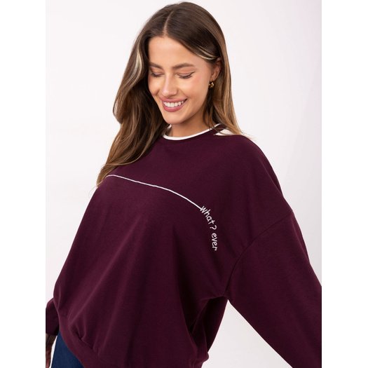 Bluza-RV-BL-A940.60-bordowy 1