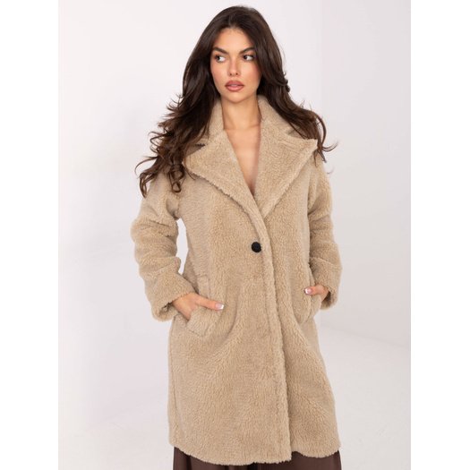 Płaszcz-IT-PL-88121.01P-beżowy 2