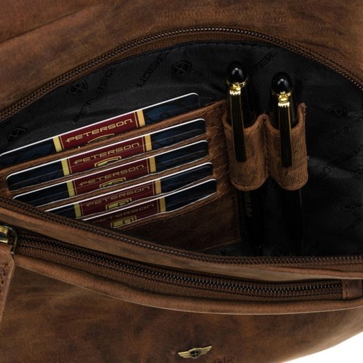Men's shoulder bag Peterson PTN RIVER-NSH