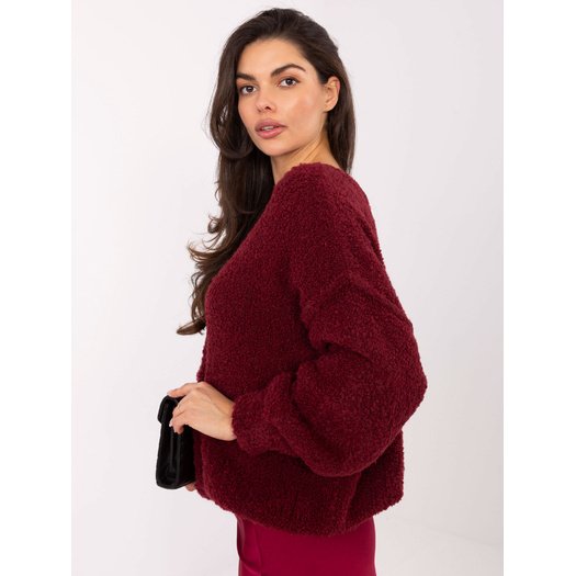 Sweter-IT-SW-72806.75-bordowy 2 Sweter-IT-SW-72806.75-bordowy 2