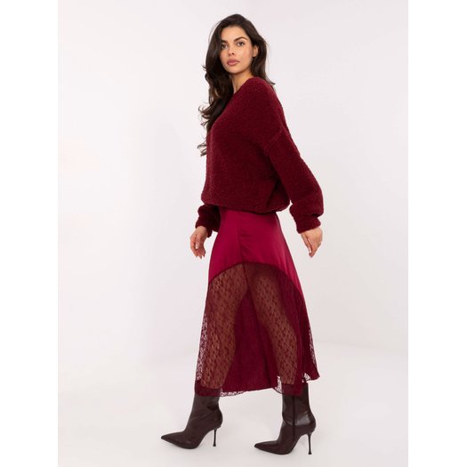 Sweter-IT-SW-72806.75-bordowy Sweter-IT-SW-72806.75-bordowy
