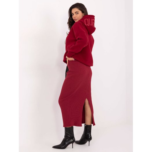 Spódnica-RV-SD-A212.53-bordowy 2