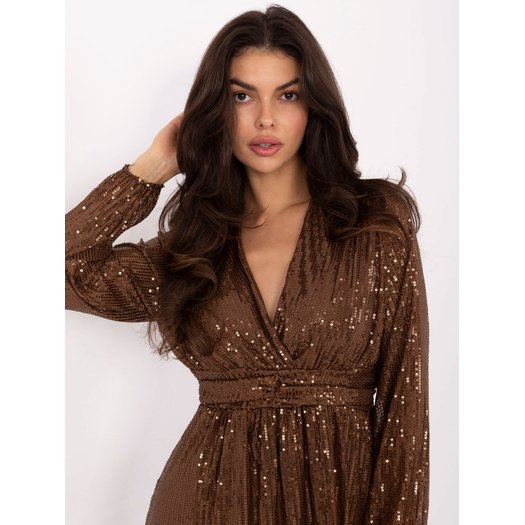 Sukienka-MI-SK-121501.09-brązowy 4