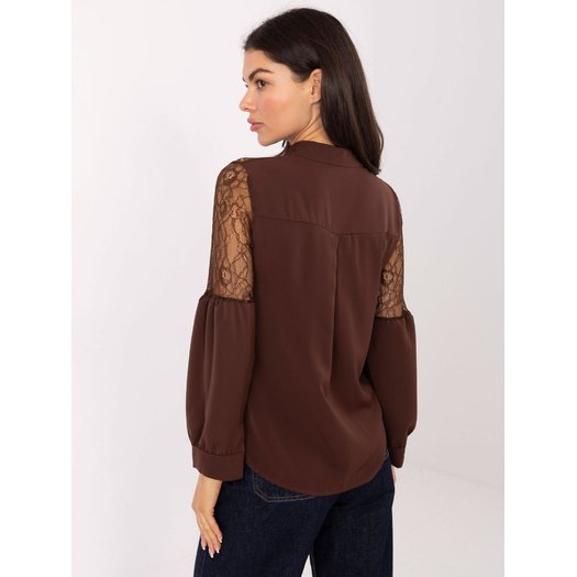 Koszula-MI-KS-3281.65-brązowy 2