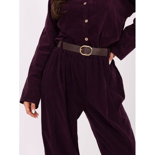 Spodnie-IT-SP-258009.83-ciemny fioletowy