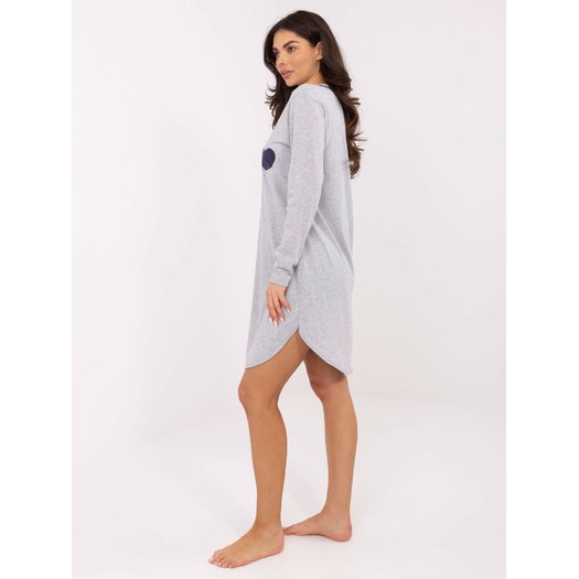 Koszula nocna-DU-KN-FP-102.59-szary 1