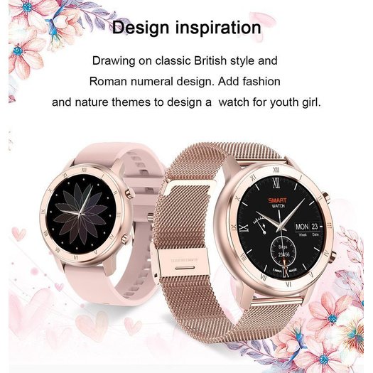 SMARTWATCH Pacific 17-2 Bransoleta - srebrna + dodatkowy PASEK (sy010b)