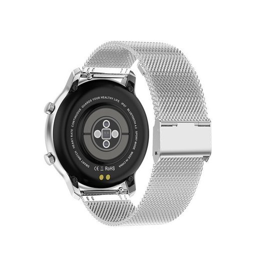 SMARTWATCH Pacific 17-2 Bransoleta - srebrna + dodatkowy PASEK (sy010b)