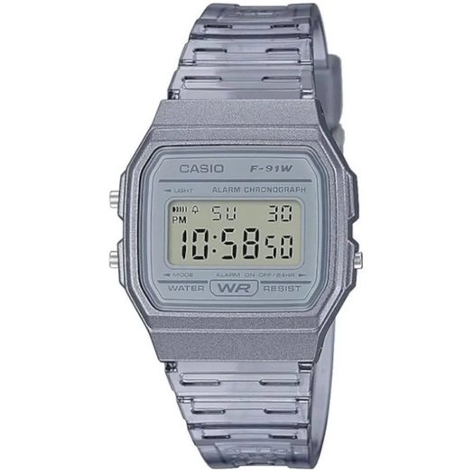 Zegarek Unisex Casio Retro Vintage F-91WS-8DF(zd648d)