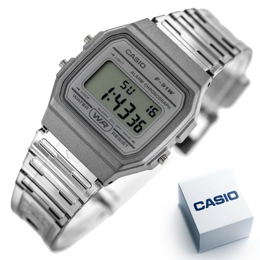 Zegarek Unisex Casio Retro Vintage F-91WS-8DF(zd648d) 13