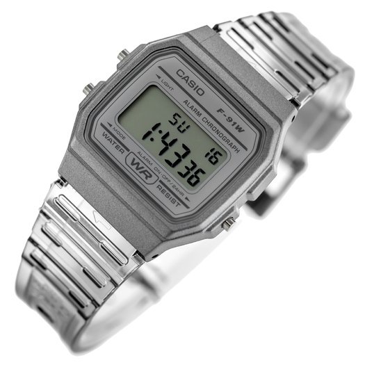 Zegarek Unisex Casio Retro Vintage F-91WS-8DF(zd648d) 9