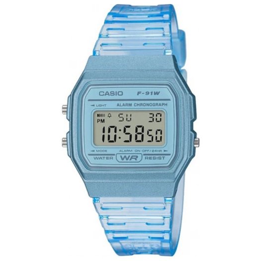 Zegarek Unisex Casio Retro Vintage F-91WS-2 (zd648b) + BOX