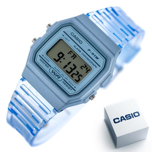 Zegarek Unisex Casio Retro Vintage F-91WS-2 (zd648b) + BOX 16