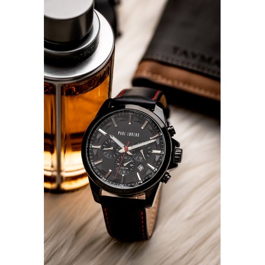 ZEGAREK MĘSKI PAUL LORENS - PL20010A-1A3 (zg379b) + BOX 6