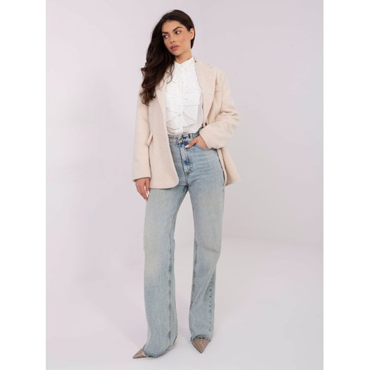 Płaszcz-IT-PL-FL7696.16-jasny beżowy 1