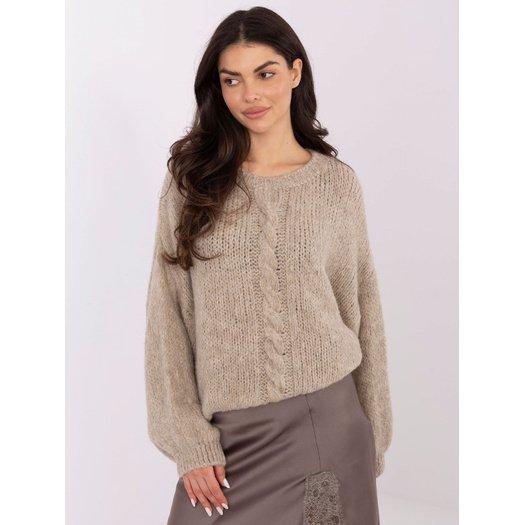 Sweter-MI-SW-1610.18-beżowy 3