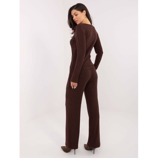 Sweter-SM-SW-A1568.79-ciemny brązowy 4