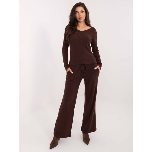 Sweter-SM-SW-A1568.79-ciemny brązowy 6