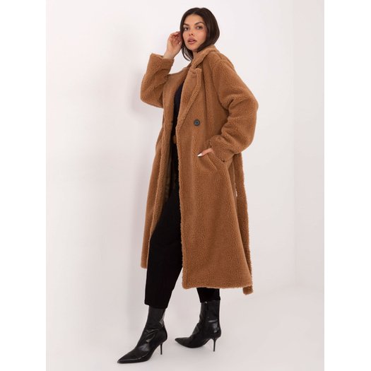 Płaszcz-IT-PL-97150.26-camelowy