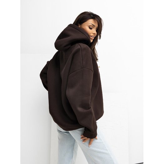 Bluza-RV-BL-A1043.17-ciemny brązowy 1