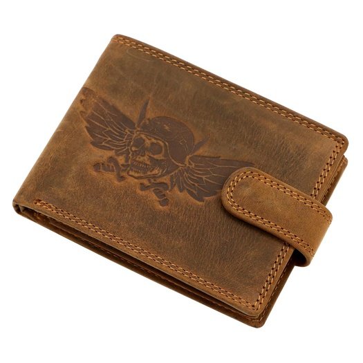 Men’s Wallet Nordee L895 MOTOSKULL