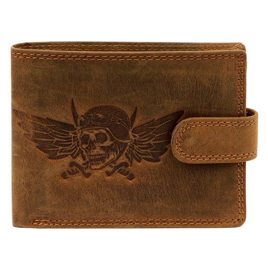 Men’s Wallet Nordee L895 MOTOSKULL