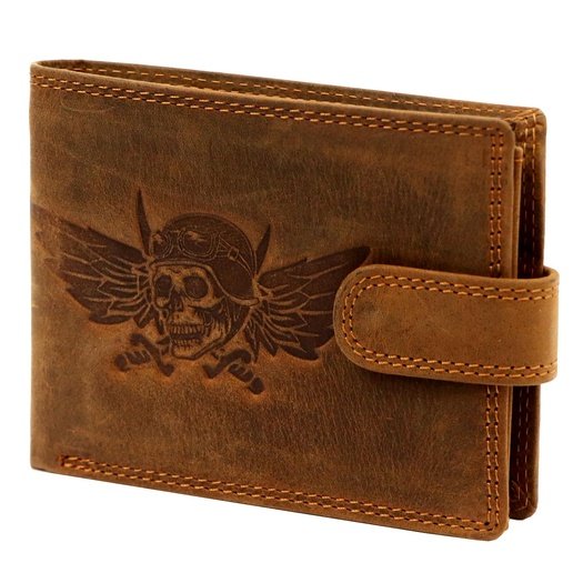 Men’s Wallet Nordee L895 MOTOSKULL