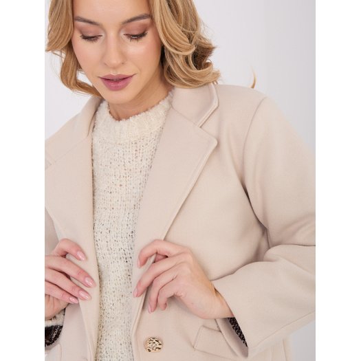 Płaszcz-IT-PL-20238.23-jasny beżowy 2