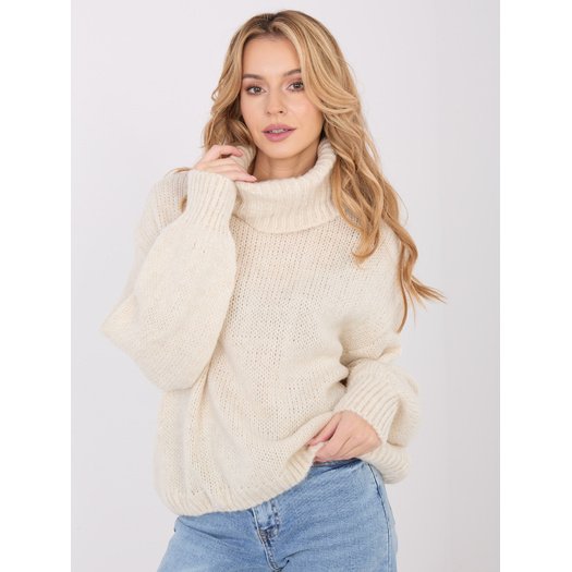 Sweter-IN-SW-3176.26-jasny beżowy