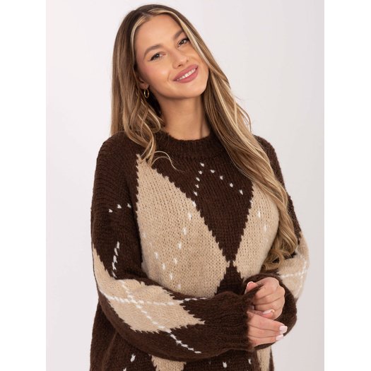 Sweter-MI-SW-WM295.15-brązowy 5