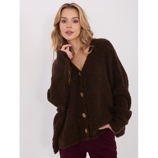 Sweter-CH-SW-72981.05P-ciemny brązowy 5