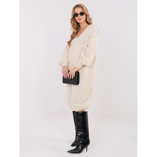 Sukienka-IN-SK-5962.22-jasny beżowy 4